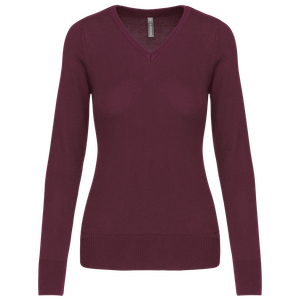 Ladies' V-Neck Jumper, miniatyr 10